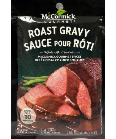McCormick Gourmet Premium Quality Dry Sauce Mix Roast Gravy 32g Case Pack 12 Count - Packaging May Vary - Buy Online on GoSupps.com