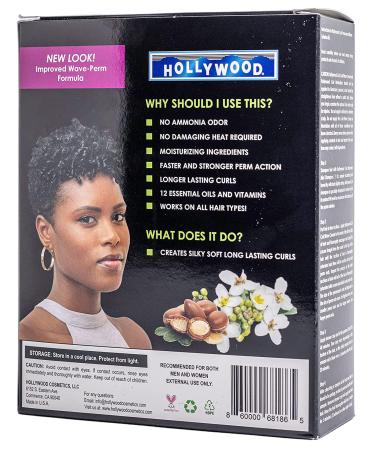 Hollywood Curl Cold Wave Perm Kit - Achieve Effortless Waves at Home - Buy Online on GoSupps.com