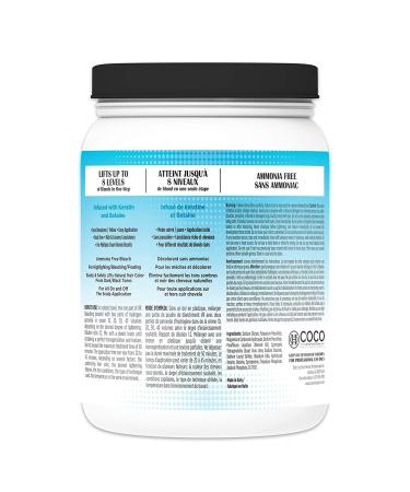 VR Blue Bleaching Hair Powder - Extra Strength Lightener & Toner by Cocohoney - Made in Italy (500g) - Buy Online on GoSupps.com