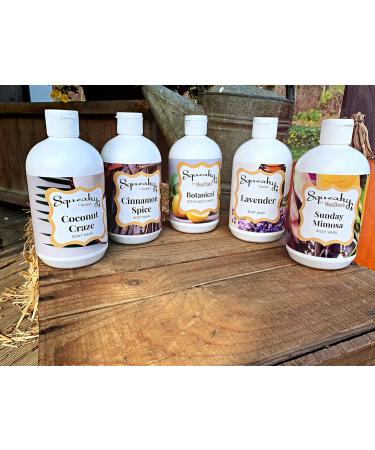 Squeaky by Mom Bomb Lavender Body Wash - 16 Ounce | Nourishing Essential Oils for Soft Skin - Buy Online on GoSupps.com