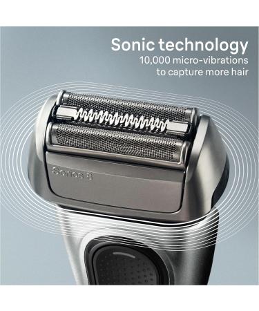 Buy Braun Series 8 8567cc Electric Razor for Men | 4+1 Shaving Elements Long Hair Trimmer SmartCare Center - Wet & Dry - 60min Runtime - International Shipping Available - Buy Online on GoSupps.com