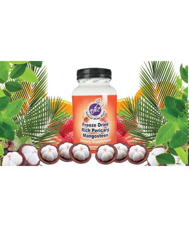 Natural Home Cures Mangosteen Pericarp Capsules 800mg, High ORAC 56+ Xanthones - 120 Veggie Capsules - Buy Online on GoSupps.com