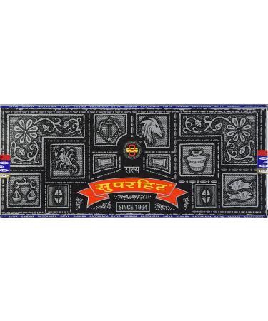 Sai Baba Satya Super Hit Incense Sticks - 100g | Premium Aromatic Fragrance for Relaxation - Buy Online on GoSupps.com