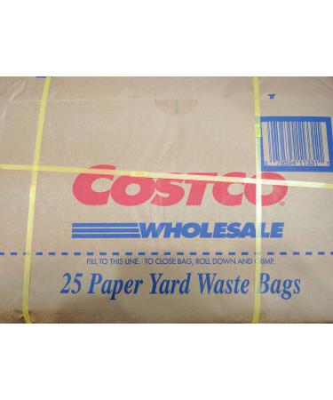 Costco Lawn and Leaf Bag 2 Ply 30 Gal 25 Ct