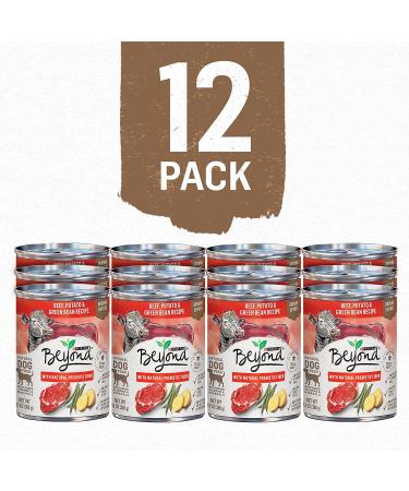 Purina Beyond Grain-Free Natural Beef & Green Bean Wet Dog Food - (12) 13 oz. Cans - Buy Online on GoSupps.com