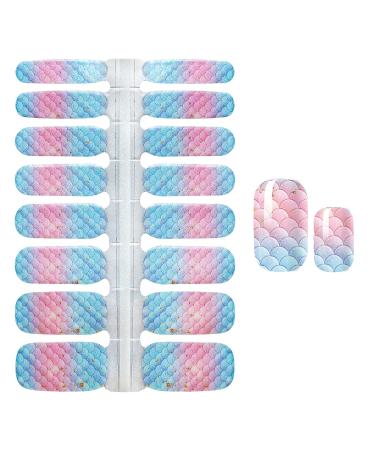 WOKOTO Unicorn Nail Art Stickers Set - 5 Self-Adhesive Sheets with Nail File | Manicure Decals and Wraps for Perfect Nail Designs - Buy Online on GoSupps.com
