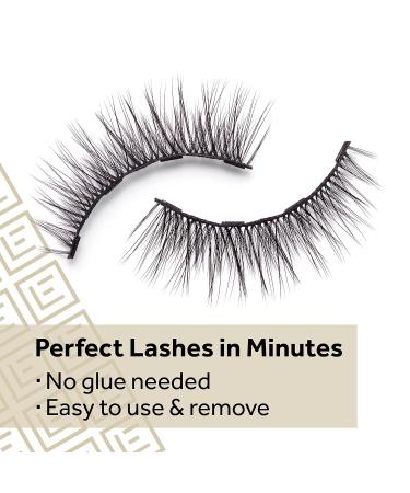 Eylure PROMAGNETIC Eyeliner & Lash Kit | Faux Mink Natural Eyelashes in Black - International Shipping Available - Buy Online on GoSupps.com