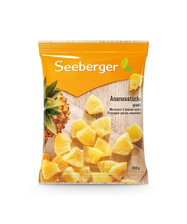 Seeberger Lot de 6 pi ces ananas (6 x 200 g)