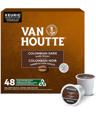 Van Houtte Colombian Dark K-Cup Coffee Pods 48 Count For Keurig Coffee Makers & Vanilla Hazelnut Decaf K-Cup Coffee Pods 24 Count For Keurig Coffee Makers Colombian Dark + Coffee Pods 24 Count 1 Count (Pack of 48) - Buy Online on GoSupps.com