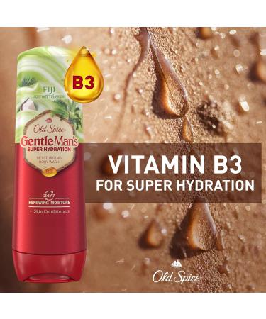 Old Spice Body Wash GentleMan s Super Hydration for Men 24/7 Renewing Moisture Gentle on Skin with Skin Conditioners Fiji with Palm Tree + Coconut Scent 20 oz Fiji with Palm Tree + Coconut 20 Fl Oz (Pack of 1) - Buy Online on GoSupps.com