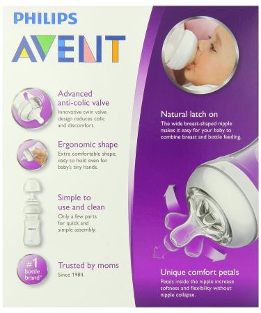 Philips AVENT BPA Free Natural Polypropylene Bottle 9 oz - 2 Pack - Buy Online on GoSupps.com