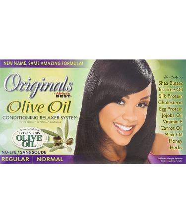 Organics Olive Africa's Best Organic Olive Oil Conditioning Relaxer Kit - Regular (1 Count) - Buy Online on GoSupps.com