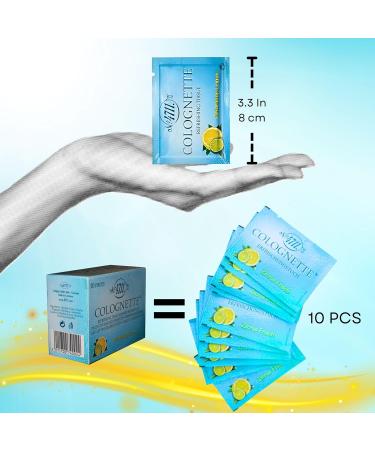 Muelhens 4711 Colognette Eau de Cologne Perfumed Tissue for Women and Men 10 Count - Buy Online on GoSupps.com