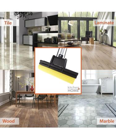 Professional Double Roller Sponge Foam Mop - Super Absorbent - Buy Online on GoSupps.com