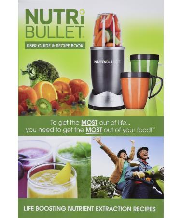 NUTRIBULLET USER GUIDE & RECIPE BOOK + POCKET NUTRITIONIST