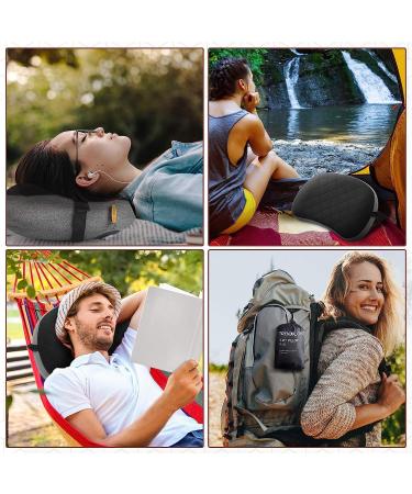 Inflatable Camping Pillow - Ultralight & Portable for Backpacking, Hiking & Travel - Buy Online on GoSupps.com