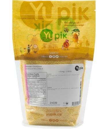 Yupik Organic Couscous Non-GMO Vegan 1 kg (Pack of 1) - Buy Online on GoSupps.com