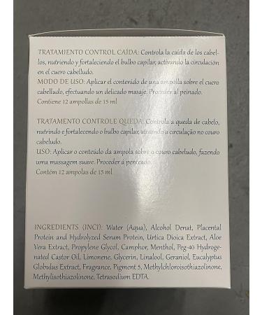 Buy Kuz New Hair Loss Control Treatment - 12amp/15ml | Effective International Shipping - Buy Online on GoSupps.com