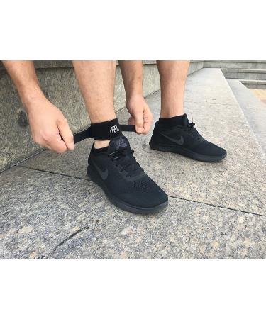 CROSSTRAP Achilles Strap - Small Black | Achilles Support for Running, Cycling, Hiking | Prevent Achilles Tendonitis | Sports Gear - Buy Online on GoSupps.com