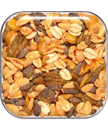 Fisher Snack Honey Roasted Mixed Nuts 24oz - Peanuts, Cashews, Almonds, Filberts, Pecans - 1.5lb Pack of 1 - Buy Online on GoSupps.com