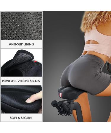 PeloFamily Bike Seat Cushion Compatible with Peloton Bike & Bike Plus  Gel Bike Seat Cover for Women & Men Comfort  Extra Soft Memory Foam Padded  11x7  Accessories for Most Narrow Bike Seat - Buy Online on GoSupps.com