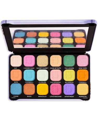 Buy Makeup Revolution Friends Forever Flawless Eyeshadow Palette - We Were On A Break | 18 Shades | International Shipping - Buy Online on GoSupps.com