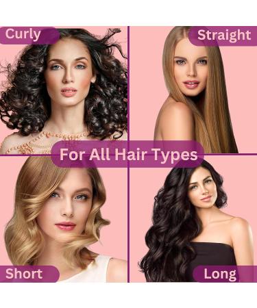 HIMU Heatless Hair Curler Set - Overnight Heatless Curls | Hair Curlers No Heat & Damage to Hair Heatless Curling Rod Headband Heatless Curlers for Long Hair & Short Heatless Curls Headband (Pink) - Buy Online on GoSupps.com