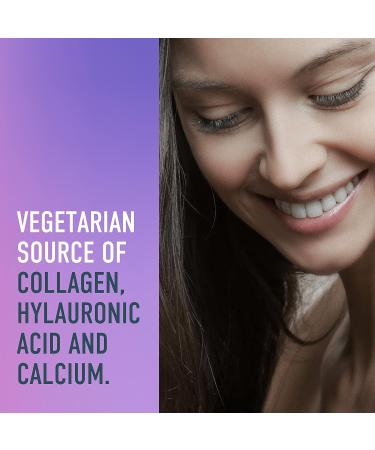 Organika Hyaluronic Acid With Vitamin C 90 Vcaps & Vegetarian Collagen - Sourced from Natural Eggshell Membrane- 60vcaps - Buy Online on GoSupps.com