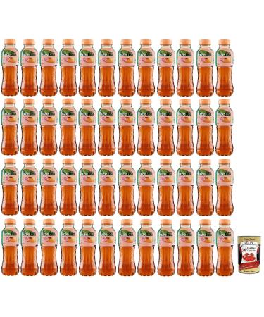 Italian Gourmet E.R. Fuze Tea Pesca Pack of 48 Disposable PET Bottles 400ml + 400g