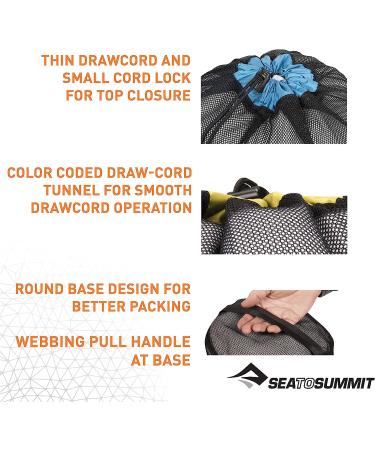 Sea to Summit Ultralight Mesh Stuff Sack 3-Piece Set - 2.5L, 4L, 6.5L - Buy Online on GoSupps.com