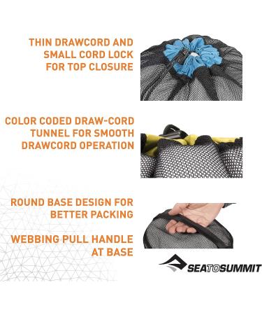 Sea to Summit Mesh Stuff Sack 20L - Red | Lightweight Storage Solution - Buy Online on GoSupps.com