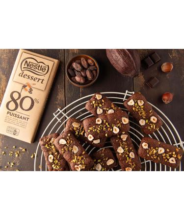 Nestl Dessert - Dark Chocolate 80% Pastry - 170g Tablet - Buy Online on GoSupps.com