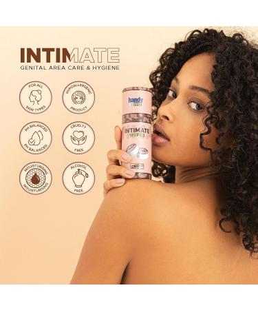 Handy Towel Genital Care Wipes - Travel-Size Intimate Hygiene Solution | 8 Count Feminine & Masculine Freshness Wipes - Buy Online on GoSupps.com