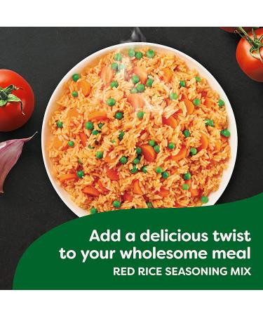 Knorr Mi Arroz Rice Seasoning Mix 4 Count Pack of 12 - Red Rice Flavor | 2.39 oz | Authentic Homemade Taste | Season Any Dish with Delicious Rojo Flavors - Buy Online on GoSupps.com