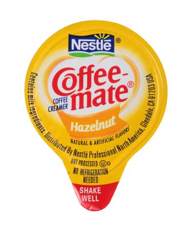 Nestle Coffee mate Hazelnut Liquid Creamer Singles - Box of 360 Singles - Buy Online on GoSupps.com