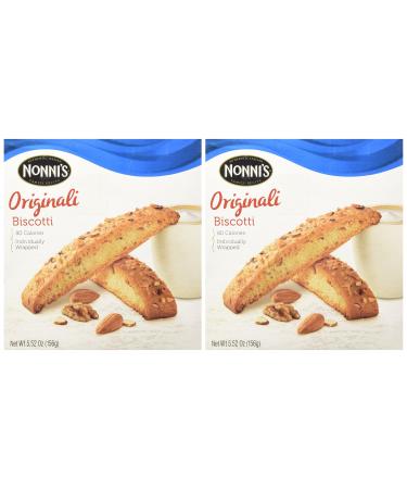 Nonnis Biscotti Original 5.52 Ounce (Pack of 2)
