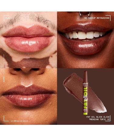 NYX Professional Makeup Lip Balm A Hint of Colour Infused with Oils for Long Lasting Hydration Lightweight & Vegan Formula Fat Oil Slick Click Trending Topic - Buy Online on GoSupps.com