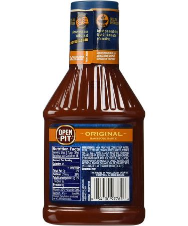 Open Pit Original BBQ Sauce 18-Ounce - Pack of 3 | BBQ Sauce Combo for Grilling Delight - Buy Online on GoSupps.com