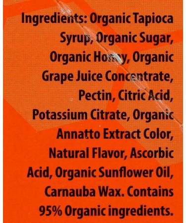 Buy HONEY STINGER Organic Orange Chews 1.8 OZ | Natural Energy Snack for International Shipping - Buy Online on GoSupps.com