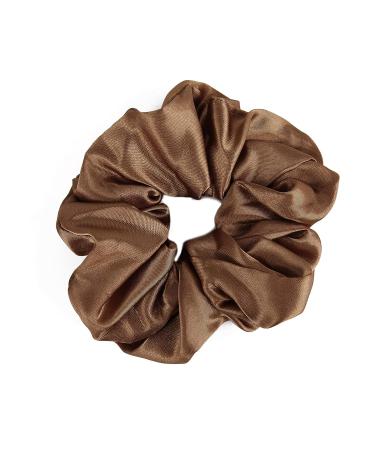 Silk Hair Scrunchies - Soft Satin Ponytail Holder for Women & Girls (Blue) - Buy Online on GoSupps.com