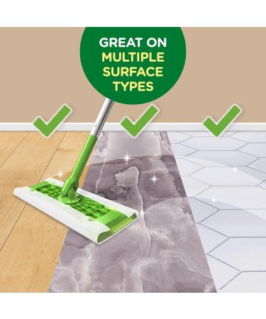 Swiffer Sweeper Dry Multi-Surface Sweeping Cloth Refills for Floor Sweeping and Cleaning Unscented 16 count - Buy Online on GoSupps.com