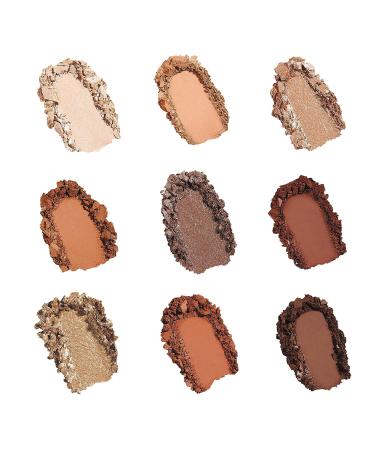 Sigma Beauty On-the-Go Eyeshadow Palette - Spicy - 9 Bold Shades in Matte, Shimmer, and Metallic Finishes | Highly Pigmented Vegan Eye Makeup Palette - Buy Online on GoSupps.com