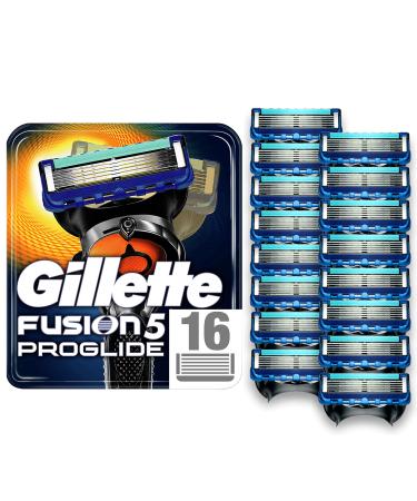 Gillette Fusion5 ProGlide Razor Blades for Men with Precision Trimmer, Pack of 16 Refill Blades (Suitable for Mailbox)