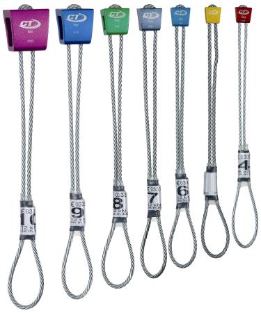 Climbing Technology Carved Chocks Set 4-10 Mobile Safety Devices Kl Grey 0