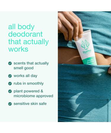 Hume Supernatural Invisible Whole Body Deo Balm - Full Body Protection - Aluminum Free No Baking Soda - Anti-Chafing Odor Control - Clinically Tested on Sensitive Skin (Mixed Trio) - Buy Online on GoSupps.com