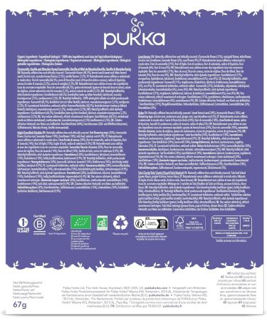 Pukka Herbs Relax Herbal Tea Selection Box - 9 Flavours - 45 Sachets - Lavender & Chamomile Tea - Organic Relaxing Gift - Buy Online on GoSupps.com