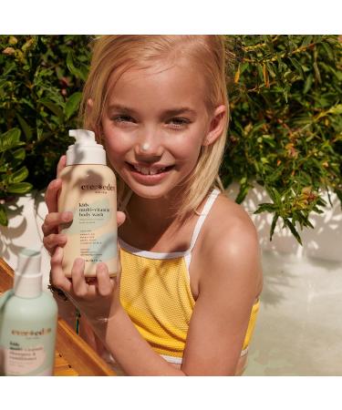 Evereden Kids Travel Essentials Set: Clean & Vegan 5-Piece Skin Care Travel Set for Kids | Body Wash Lotion Face Wash Cream 2-in-1 Shampoo & Conditioner | TSA-approved | Travel Size Toiletries Face Body & Hair - Buy Online on GoSupps.com