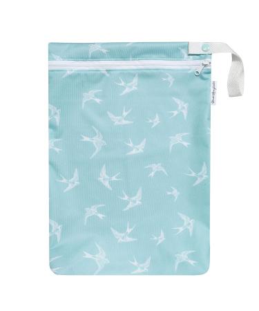 Windelmanufaktur Wetbag - Breathable & Water-Repellent Wet Bag | Made in Germany (Small Schwalben) - International Shipping - Buy Online on GoSupps.com