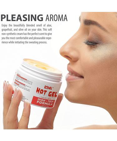 LOMA Hot Gel - Premium Sweat Cream for Women and Men - Skin Tightening Stomach Cream with Aloe Vera Extract - Original Lipo Gel for Enhanced Workouts - Buy Online on GoSupps.com