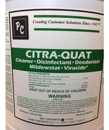 CITRA-Quat Hospital-Grade Concentrated Disinfectant Cleaner